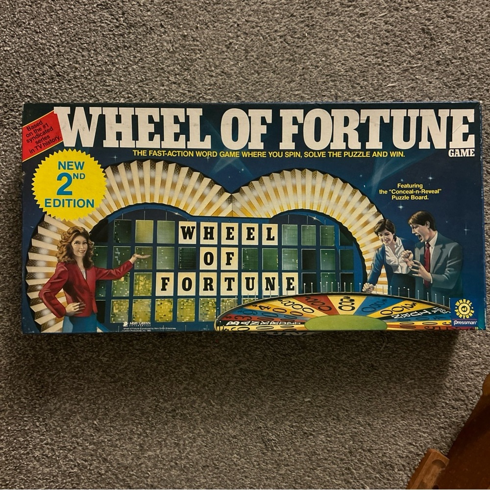 Wheel of Fortune Board Game